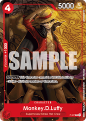 Monkey.D.Luffy - P-007 - Promo - Promos