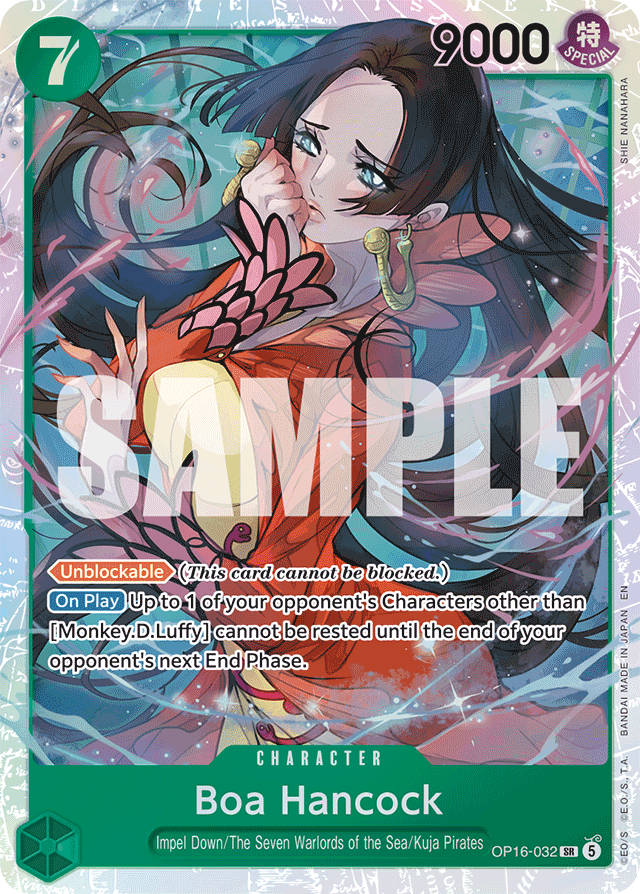 Boa Hancock - OP16-032 - Super Rare - The Time Of Battle