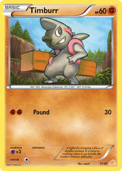 Timburr - 11/30 - BW Trainer Kit Excadrill