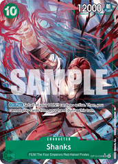 Shanks - OP13-028 - Super Rare (Alternate Art) - Carrying On His Will