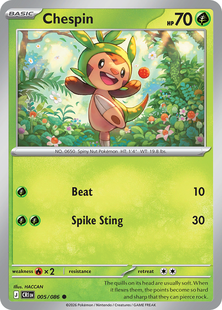 Chespin - 05/86 - Chaos Rising