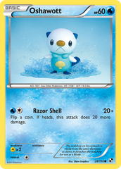 Oshawott - 028/114 - Black & White