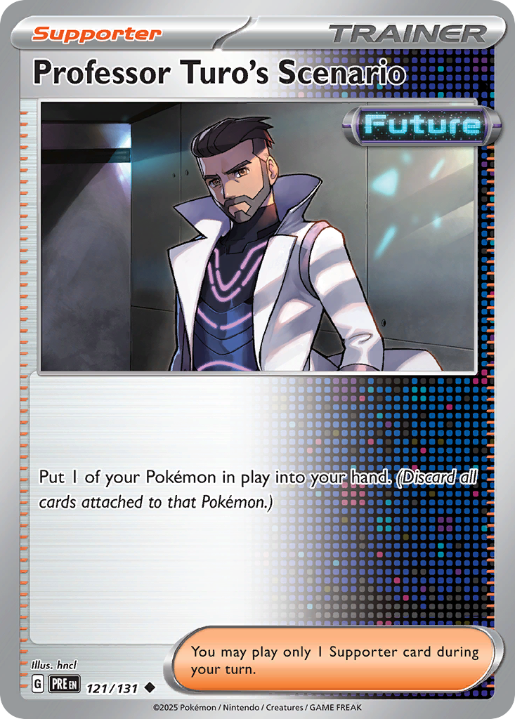 Professor Turo's Scenario - 121/131 - Prismatic Evolutions
