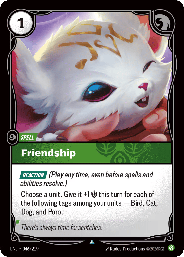 Friendship - 046/219 - Uncommon - Unleashed