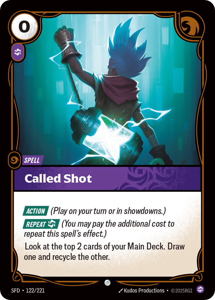Called Shot - 122/221 - Common - Spiritforged
