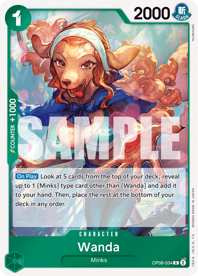 Wanda - OP08-034 - Rare - Two Legends