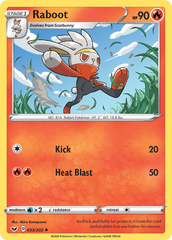 Raboot - 033/202 - Sword & Shield
