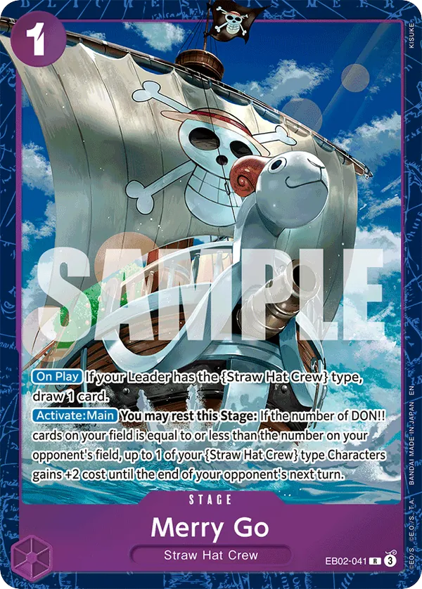 Merry Go - EB02-041 - Rare (Best Selection Vol5Alt Art) - Anime 25th Collection