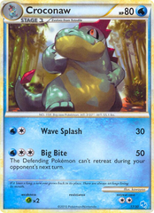 Croconaw - 17/30 - HGSS Trainer Kit Gyarados