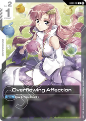 Overflowing Affection - GD01-118 - Uncommon - Newtype Rising