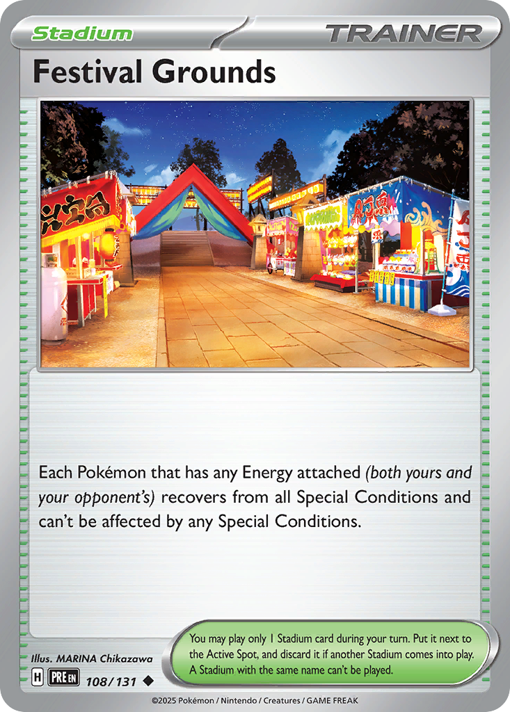Festival Grounds - 108/131 - Prismatic Evolutions