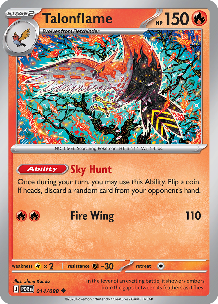 Talonflame - 14/88 - Perfect Order