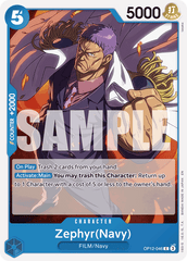 Zephyr(Navy) - OP12-046 - Common - Legacy of the Master