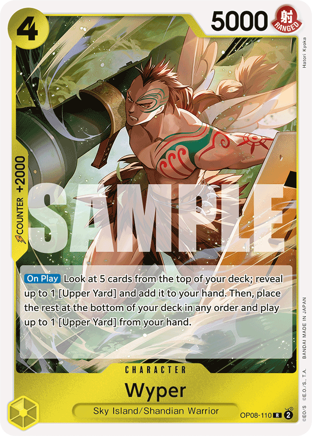 Wyper - OP08-110 - Rare - Two Legends