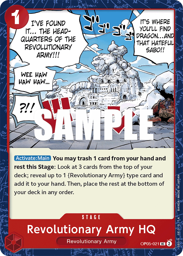Revolutionary Army HQ - OP05-021 - Uncommon - Awakening of the New Era