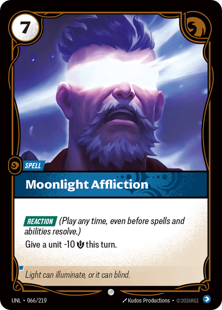 Moonlight Affliction - 066/219 - Common - Unleashed
