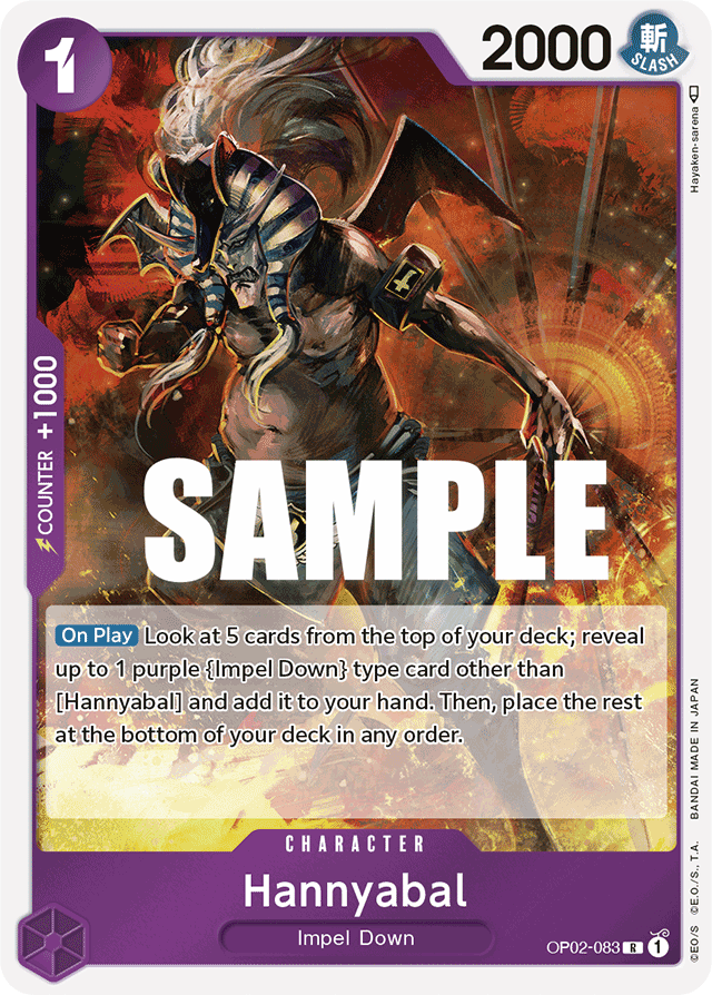 Hannyabal - OP02-083 - Rare - Paramount War