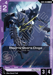 Rezin's Geara Doga - GD05-056 - Uncommon - Freedom Ascension