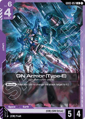 GN Armor (Type-E) - GD03-057 - Uncommon - Steel Requiem