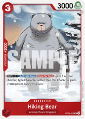 Hiking Bear - OP08-010 - Uncommon - Two Legends