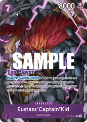 Eustass"Captain"Kid - ST10-013 - Super Rare (Top Player Stamp) - Ultra Deck: The Three Captains