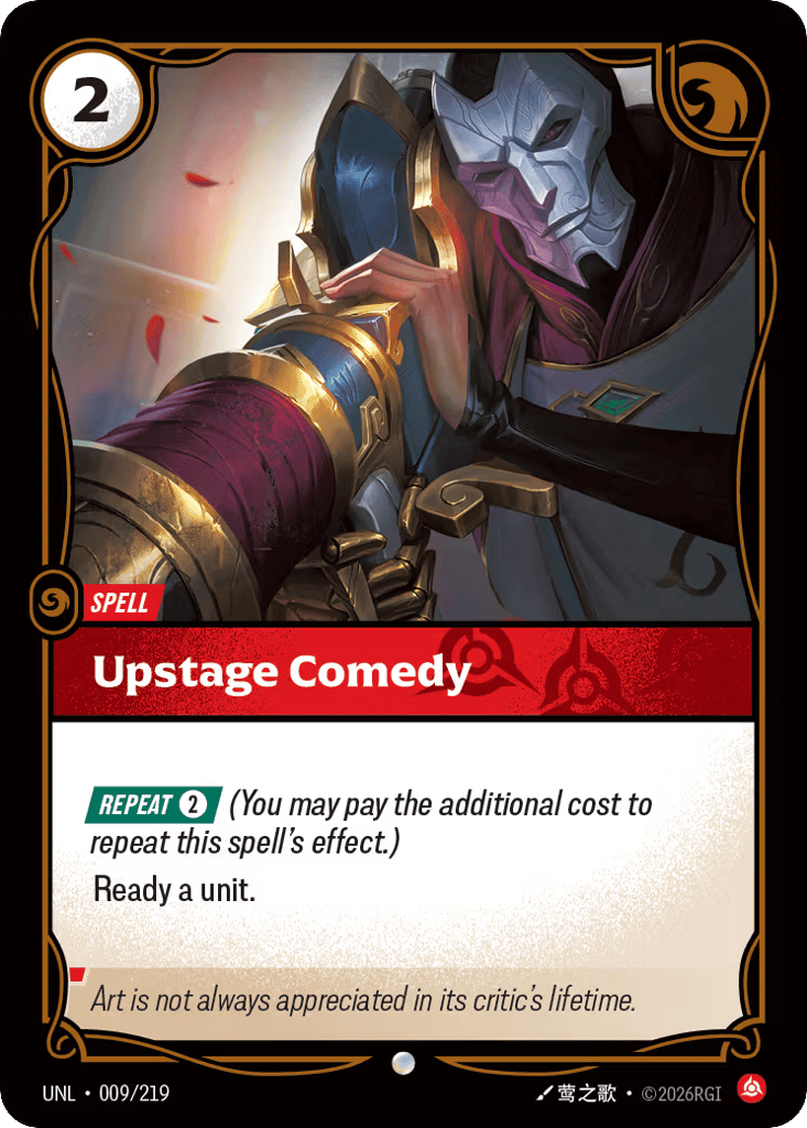 Upstage Comedy - 009/219 - Common - Unleashed