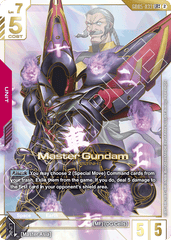 Master Gundam - GD05-033 - Legend Rare (Special Alternate Art) - Freedom Ascension