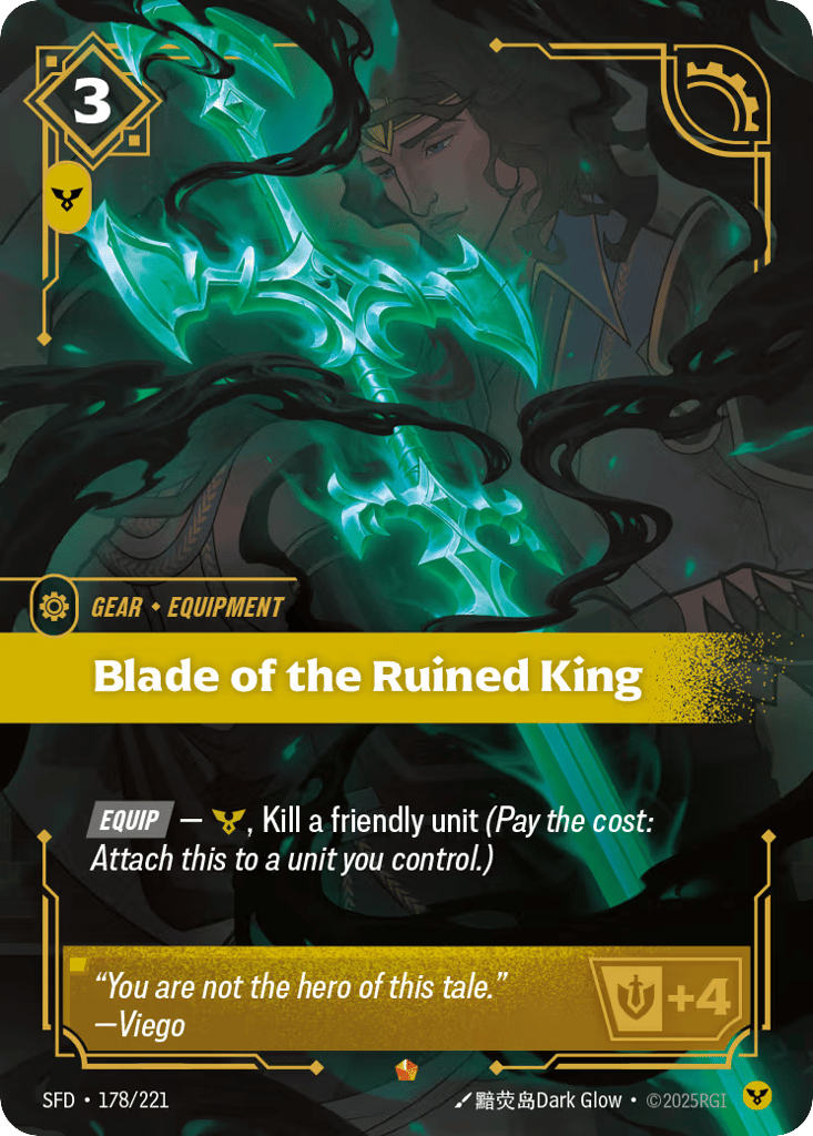 Blade Of The Ruined King - 178/221 - Epic - Spiritforged