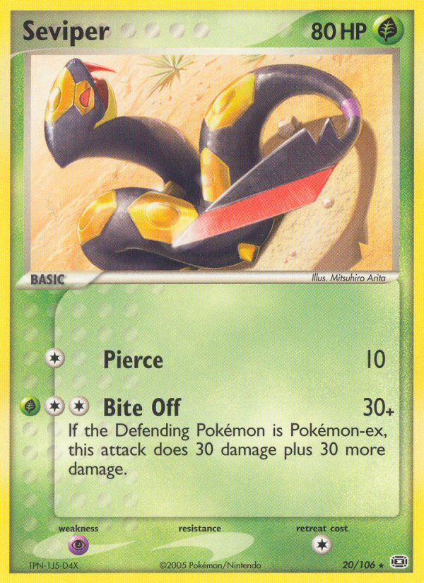 Seviper - 020/106 - Emerald