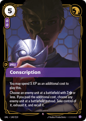 Conscription - 140/219 - Rare - Unleashed