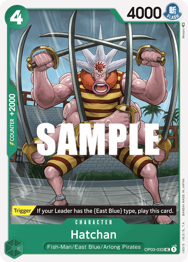 Hatchan - OP03-033 - Uncommon - Pillars of Strength