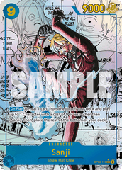 Sanji - OP06-119 - Secret Rare (Manga Alt Art) - Wings of the Captain