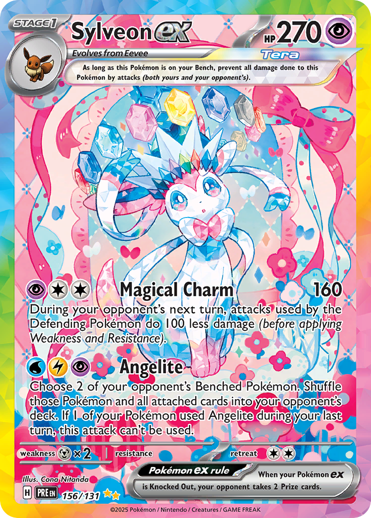 Sylveon ex - 156/131 - Prismatic Evolutions