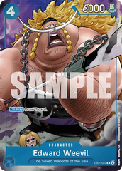 Edward Weevil - EB01-023 - Rare (Seven Warlords Alt Art) - Memorial Collection