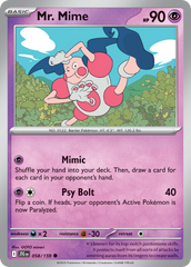 Mr. Mime - 058/159 - Journey Together