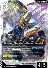 Shining Gundam (Super Mode) - GD05-068 - Rare - Freedom Ascension