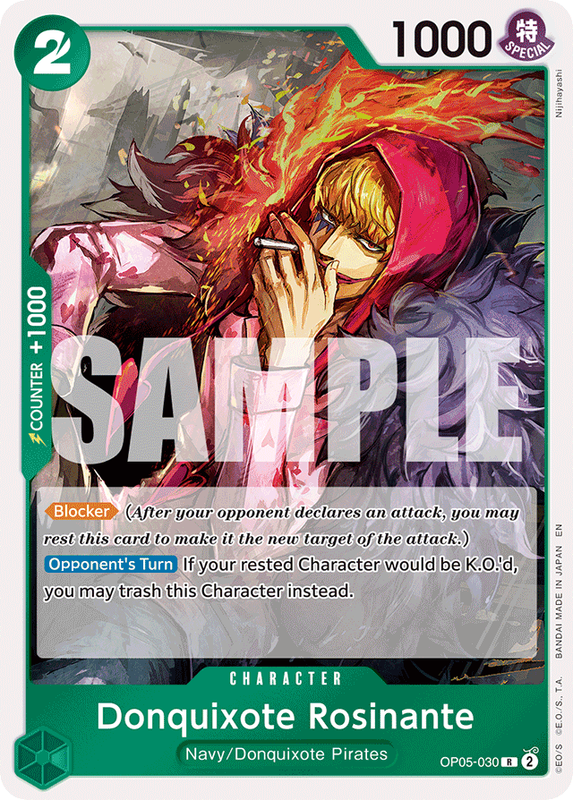 Donquixote Rosinante - OP05-030 - Rare (Reprint) - Awakening of the New Era
