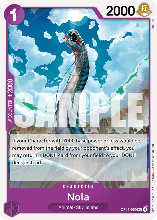 Nola - OP15-069 - Uncommon - Adventure on Kami's Island