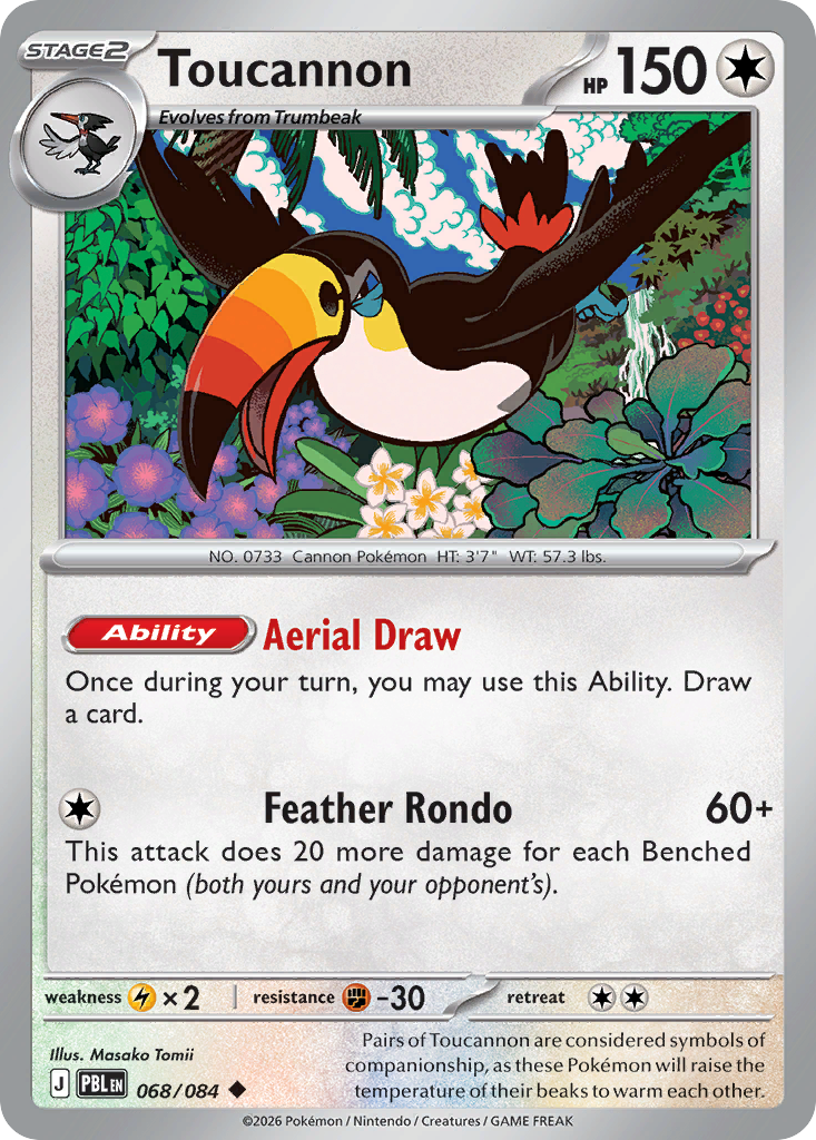 Toucannon - 68/84 - Pitch Black