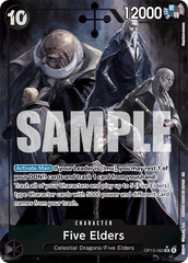 Five Elders - OP13-082 - Super Rare (Alternate Art) - Carrying On His Will