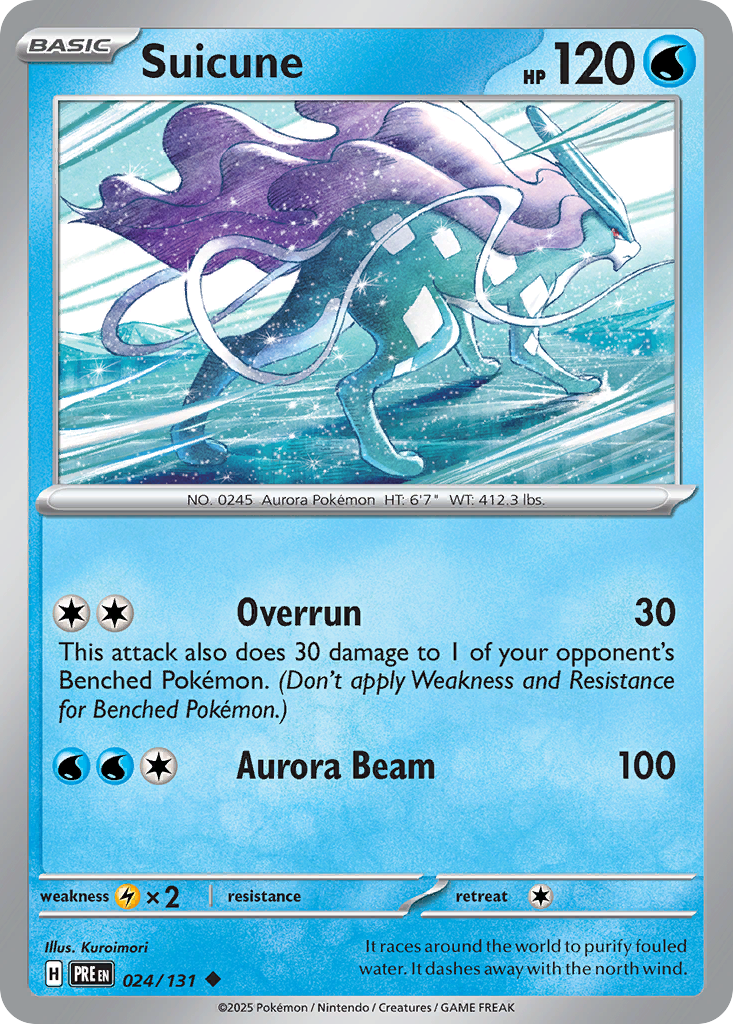 Suicune - 024/131 - Prismatic Evolutions