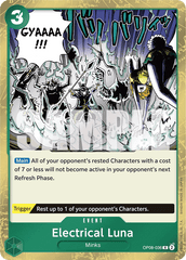 Electrical Luna - OP08-036 - Rare - Two Legends