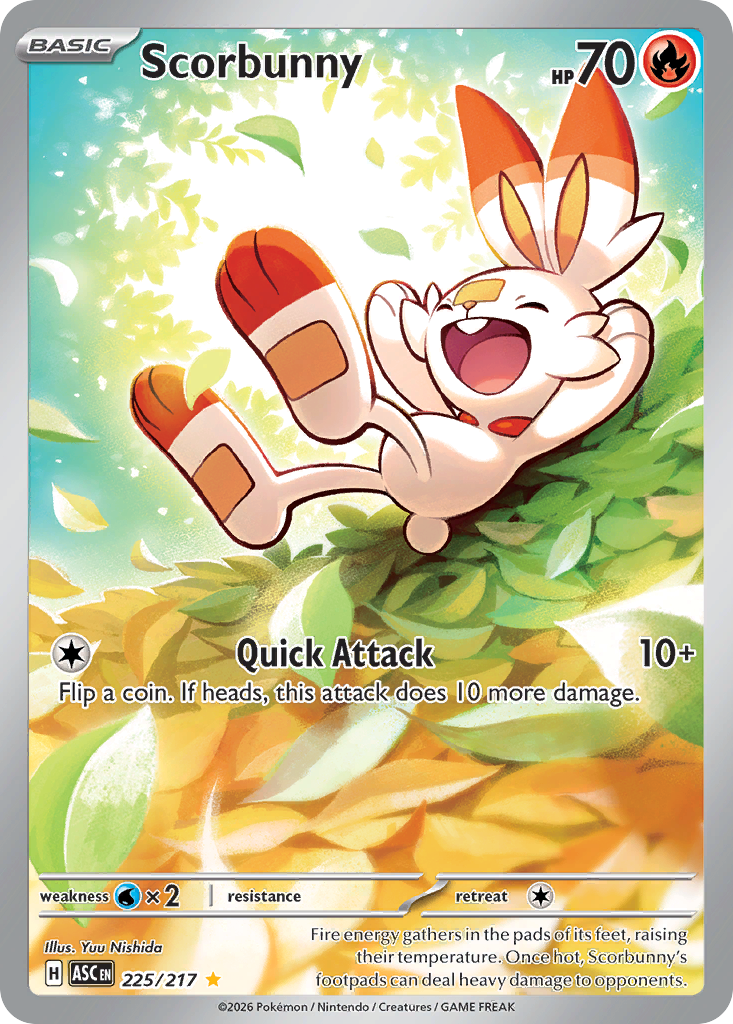 Scorbunny - 225/217 - Ascended Heroes