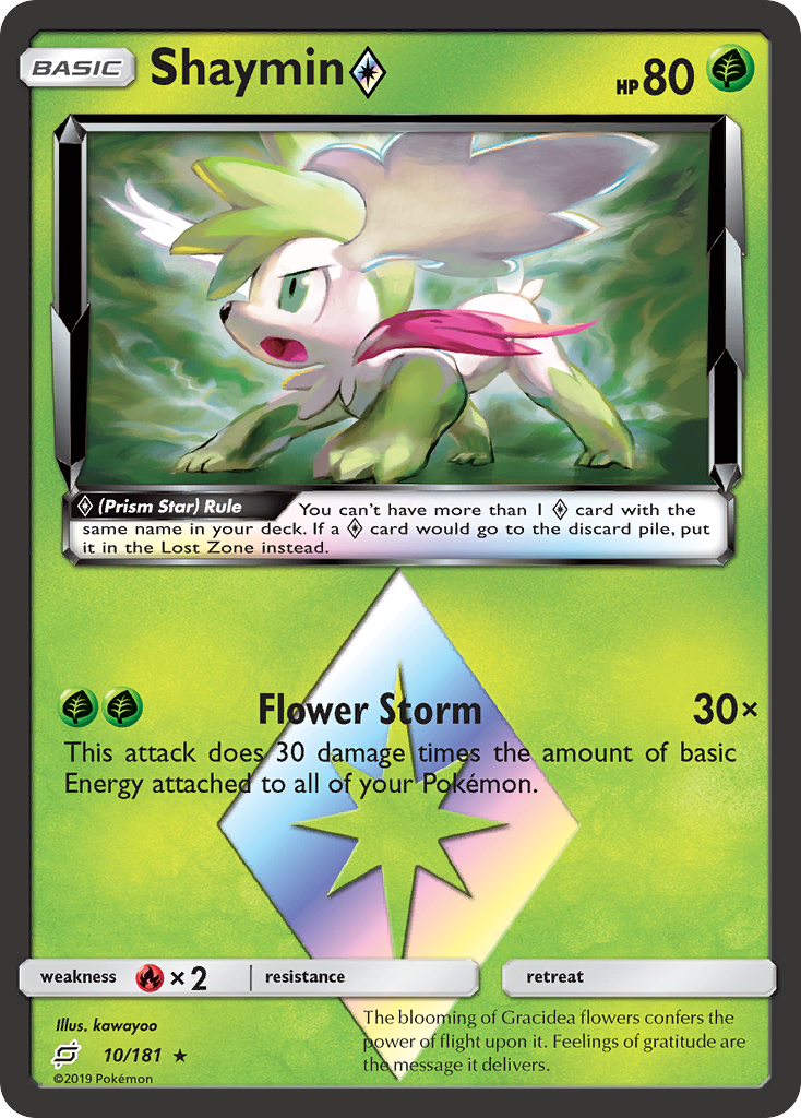 Shaymin ◇ - 010/181 - Team Up