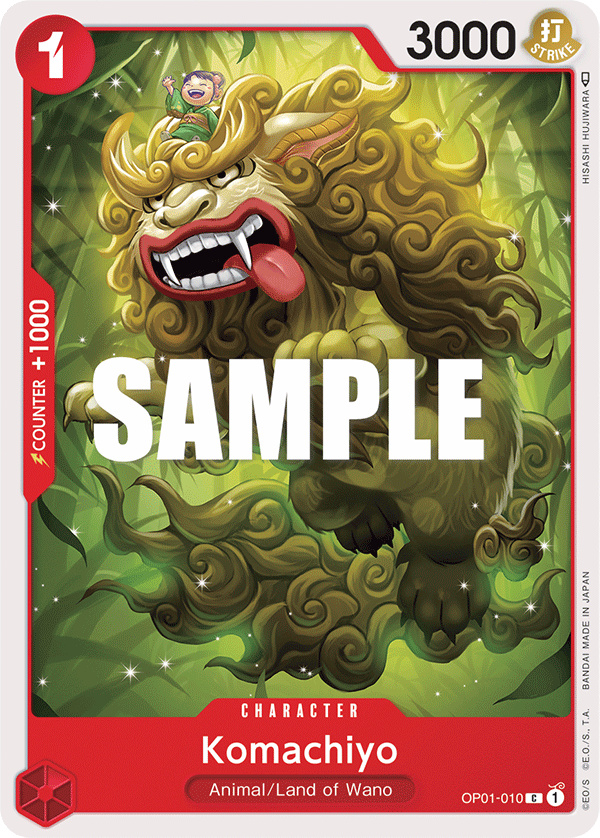Komachiyo - OP01-010 - Common - Romance Dawn