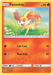 Fennekin - 015/131 - Forbidden Light