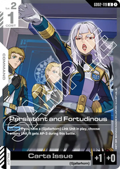 Persistent and Fortudinous - GD02-119 - Uncommon - Dual Impact