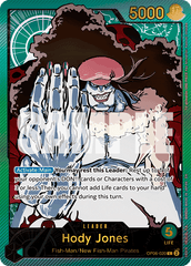 Hody Jones - OP06-020 - Leader (Special Alternate Art) - Wings of the Captain
