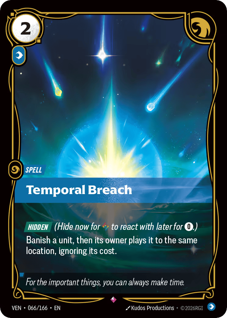 Temporal Breach - 066/166 - Rare - Vendetta