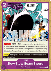 Noro Noro Beam Sword - OP07-076 - Common (Reprint) - 500 Years In The Future
